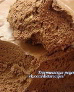 Шоколадно-творожный диетический мусс