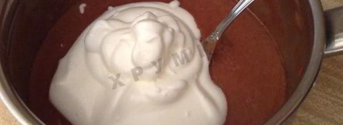 шоколадный крем мусс. Шаг 10