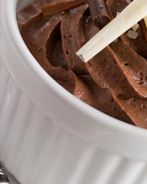 Шоколадный мусс со стружкой