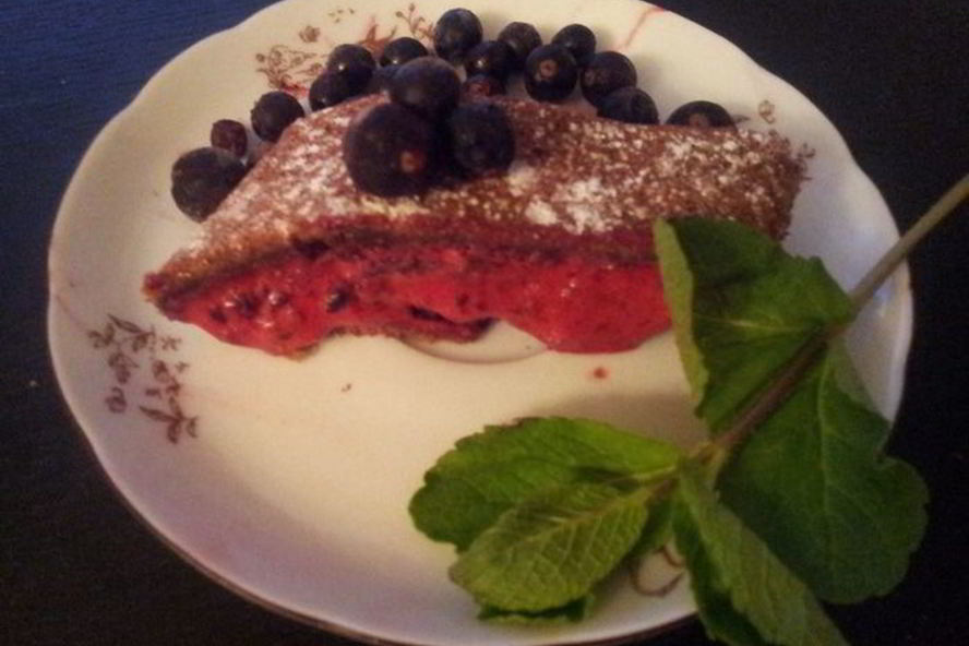 Рецепт шоколадного рулета с муссом