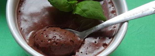 шоколадный велюровый мусс. Шаг 9