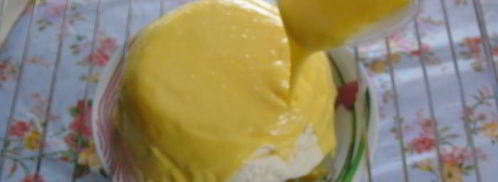 торт-мусс лимонный тирамису. Шаг 20