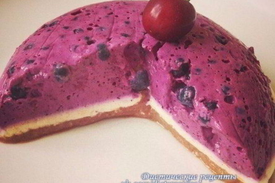 Рецепт трехслойного мусса из творога, овсянки и ягод