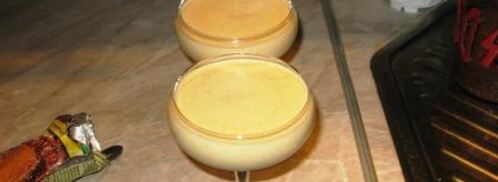 тыквенный мусс с белым шоколадом и апельсином. Шаг 8