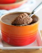 Воздушный мусс с апельсином и горьким шоколадом