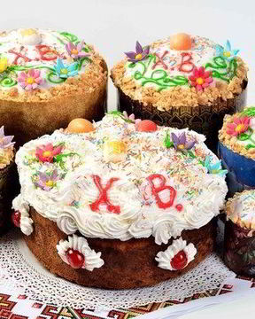 Глазурь для кулича апельсиновая