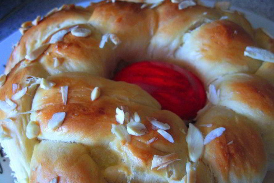 Рецепт греческого пасхального хлеба