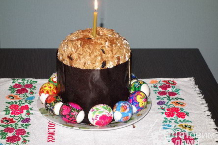 Рецепт кулича пасхального
