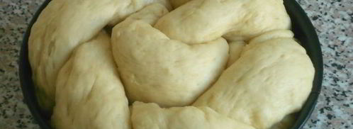 кулич плетеный. Шаг 15