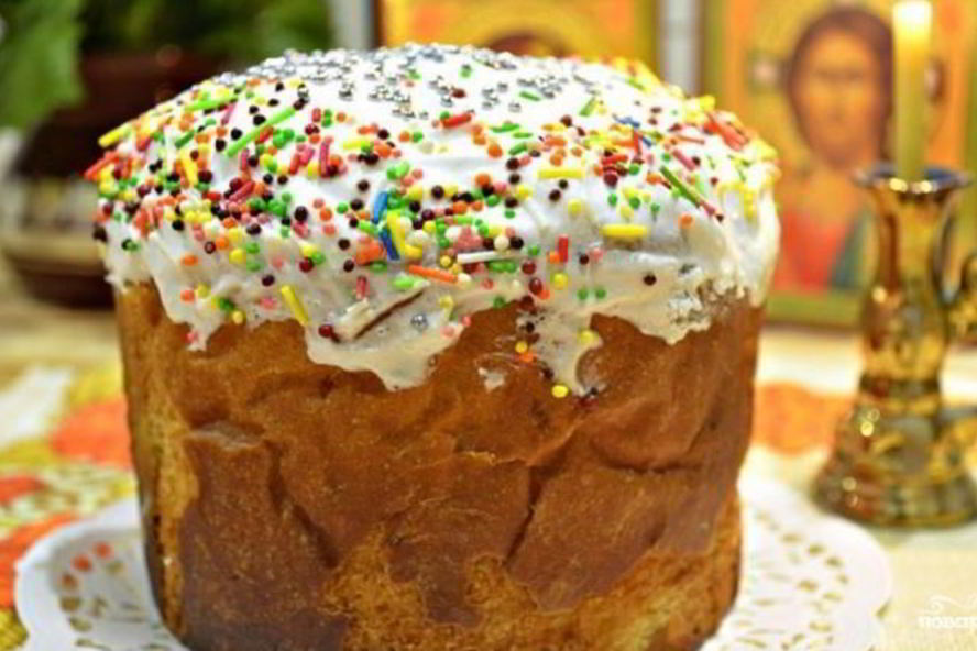 Рецепт кулича с изюмом и цукатами