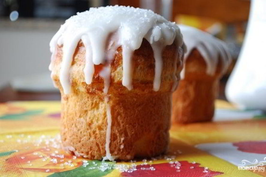 Рецепт кулича сахарного