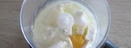 кулич творожный бездрожжевой. Шаг 2