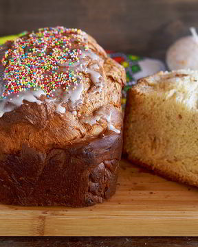 Кулич в хлебопечке Панасоник