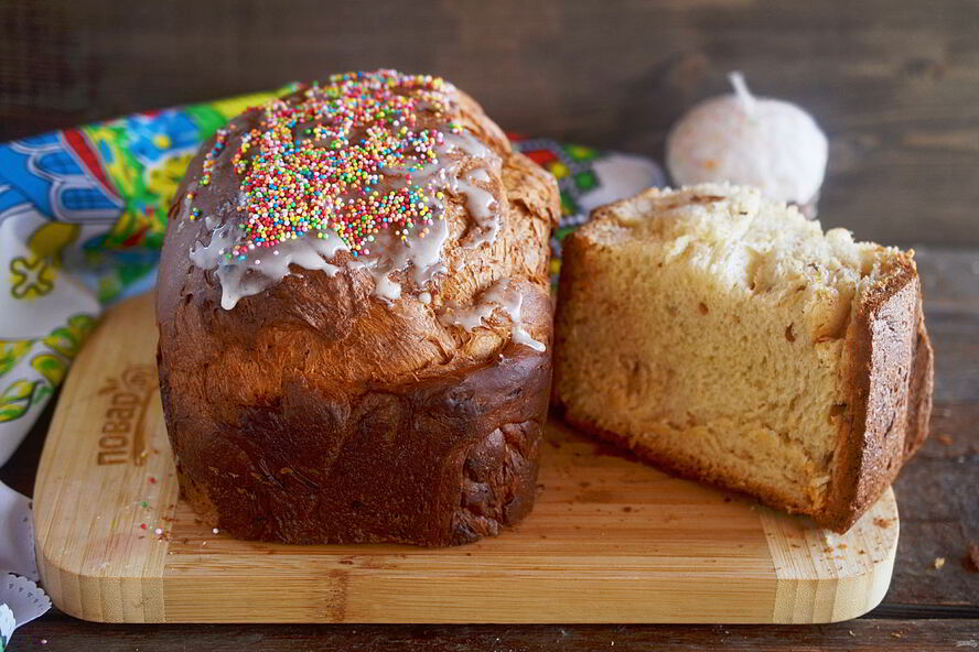 Рецепт кулича в хлебопечке панасоник