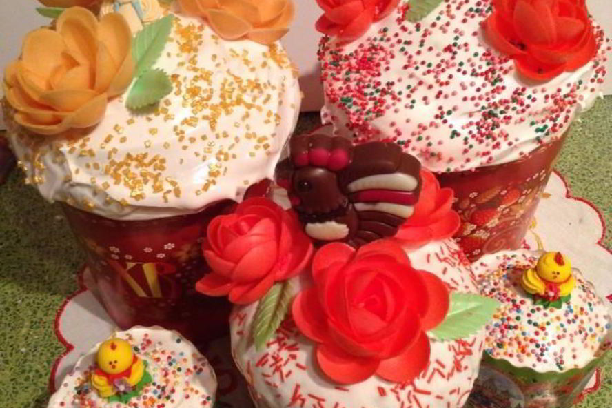 Рецепт куличей на александрийском тесте