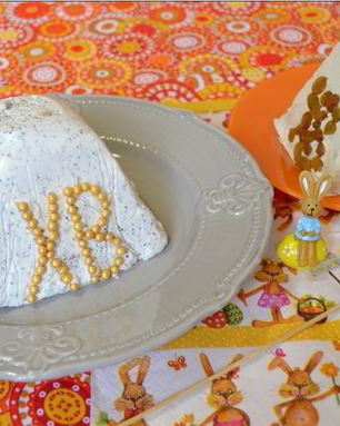 Пасха из обезжиренного творога