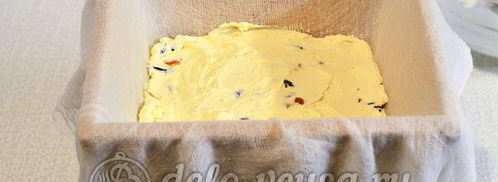 пасха с изюмом и курагой. Шаг 11