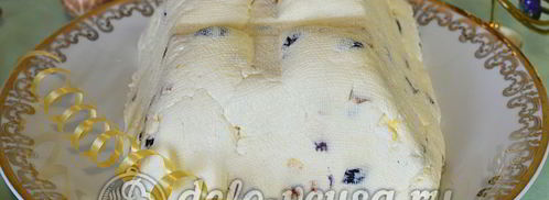 пасха с изюмом и курагой. Шаг 14