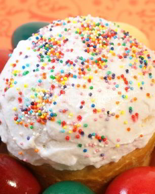 Пасхальный кулич на Пасху