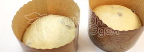 пасхальный кулич на пасху. Шаг 6