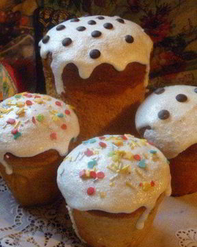 Пасхальный кулич по-итальянски