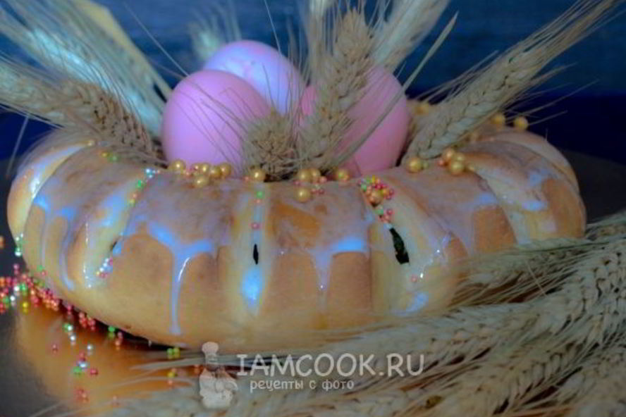 Рецепт пасхального цветка