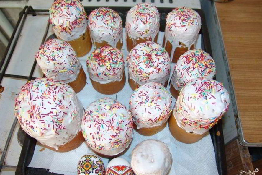 Рецепт пасхальных куличиков