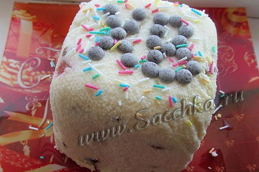 Рецепт творожной пасхи