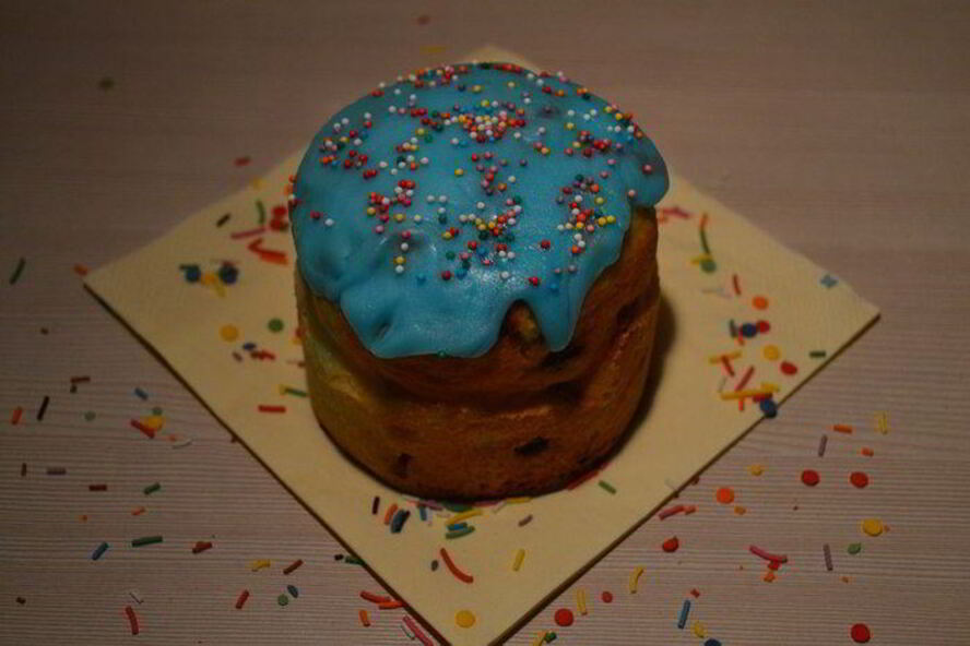 Рецепт творожного бездрожжевого кулича