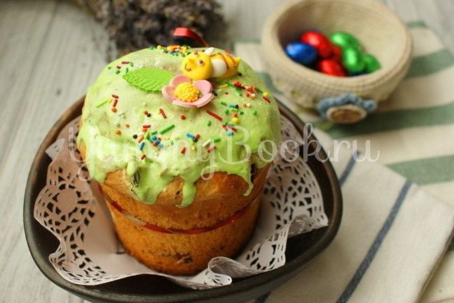 Рецепт творожного кулича