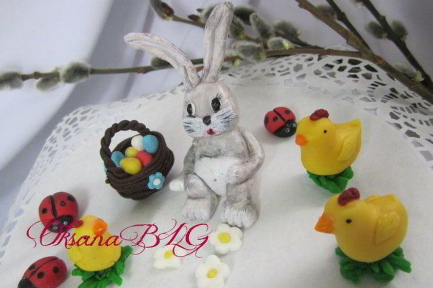 Рецепт украшения на пасхальный торт