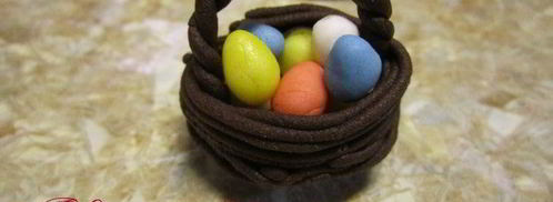 украшение на пасхальный торт. Шаг 12