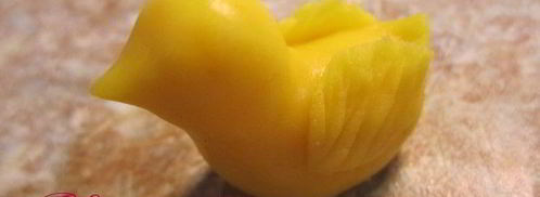 украшение на пасхальный торт. Шаг 4