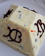 Ванильная творожная пасха