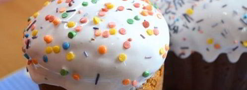 желатиновая глазурь для куличей. Шаг 4