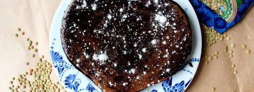 постный десерт брауни с чечевицей. Шаг 16