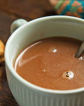 Пряный горячий шоколад