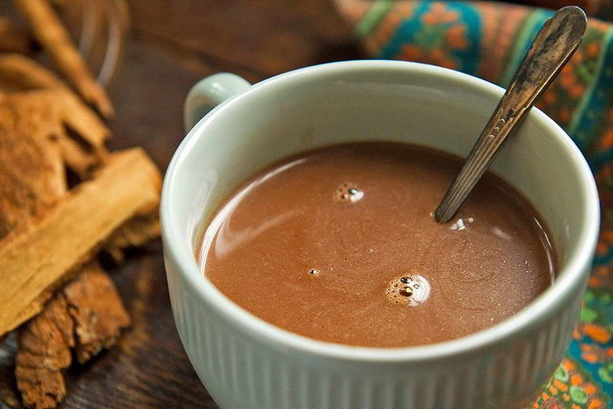Рецепт пряного горячего шоколада