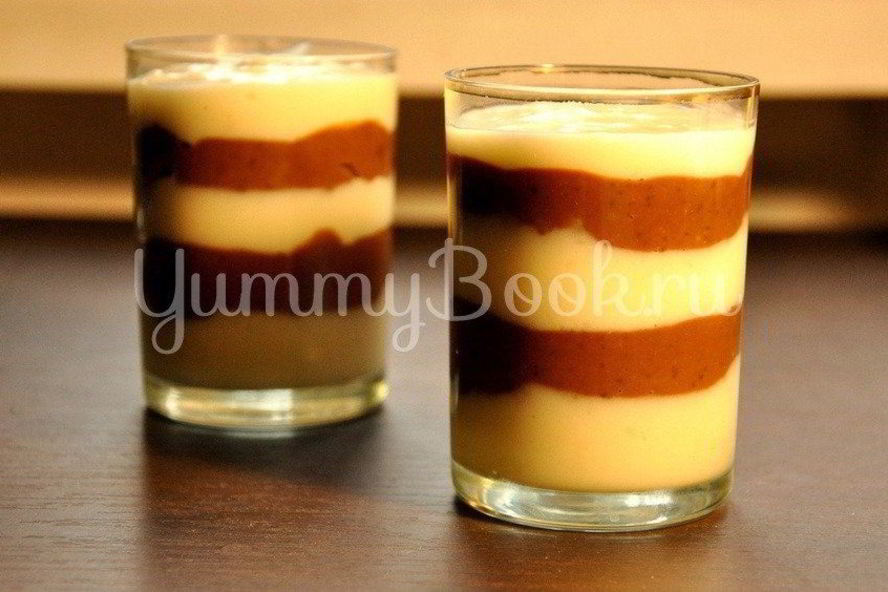 Рецепт пудинга зебра