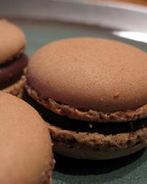 Шоколадные макаруны