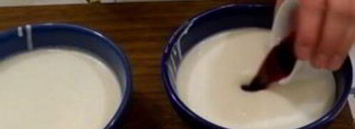 десерт полосатое суфле. Шаг 2