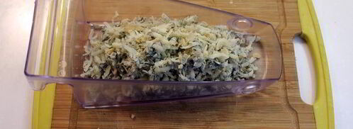 дважды запеченное суфле горгонзола и карамелизованная груша. Шаг 6