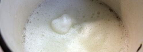 дважды запеченное суфле горгонзола и карамелизованная груша. Шаг 8