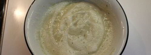 дважды запеченное суфле горгонзола и карамелизованная груша. Шаг 9