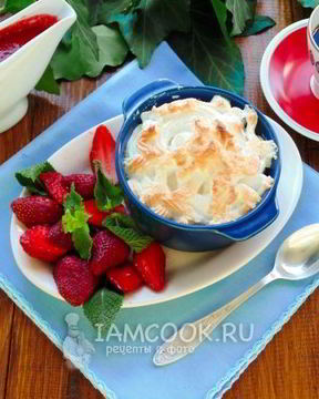 Клубничное суфле десерт за 5 минут