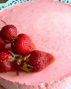 Клубничное суфле для торта