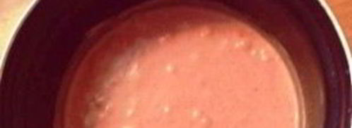 клубничное суфле для торта. Шаг 4