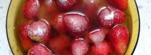 клубничный торт-суфле поцелуй. Шаг 4