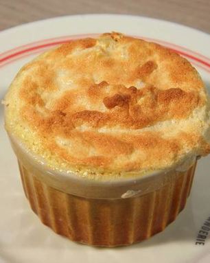 Кокосовое суфле с ананасом