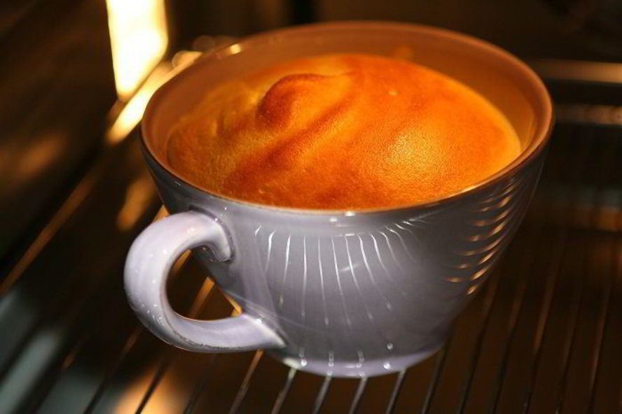 Рецепт молочно-лимонного суфле